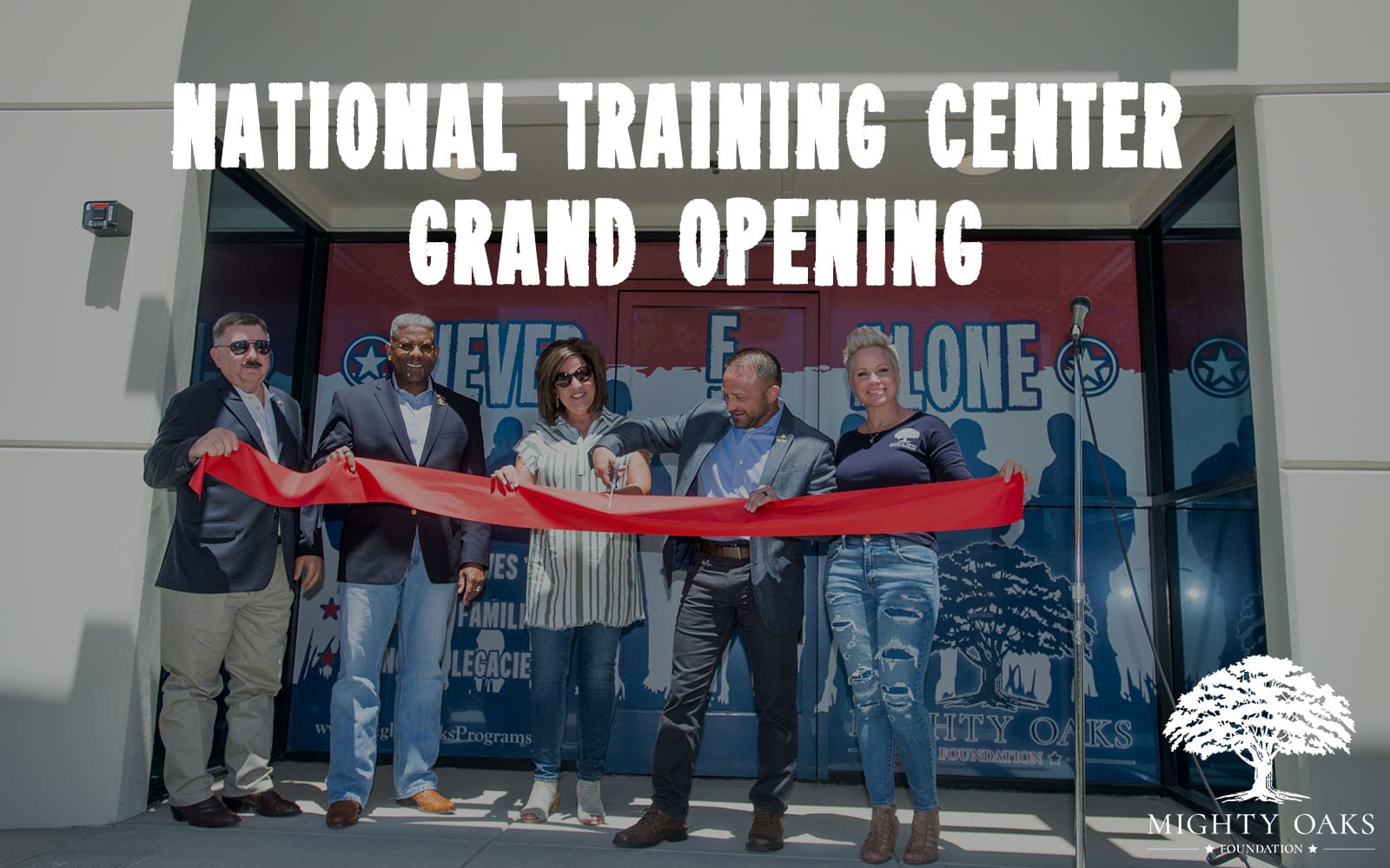 National Training Center Grand Opening - Mighty Oaks Foundation