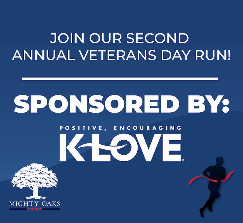 2nd Annual Mighty Oaks Veterans Day Run