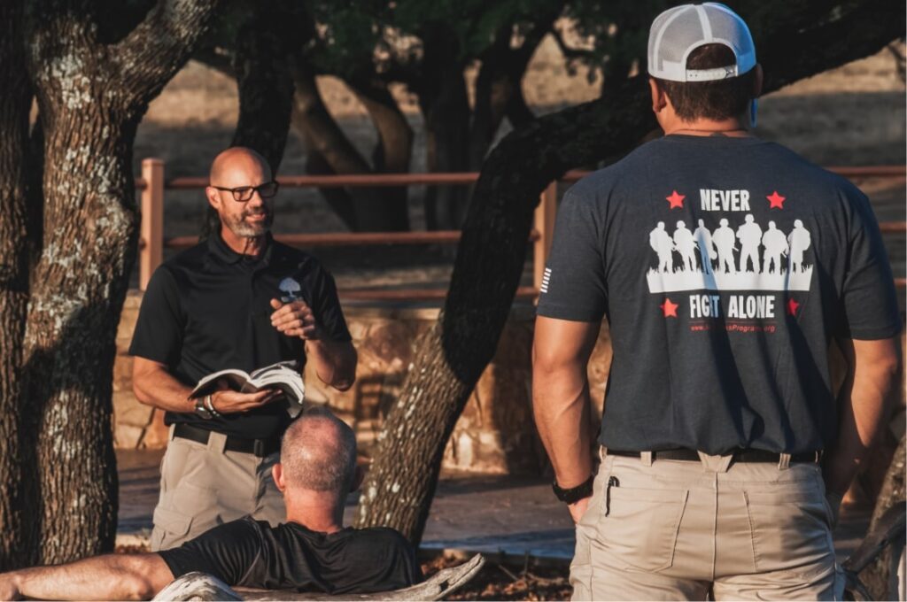 Veteran Program Leader Preaching the Gospel